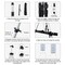 Art Easel Stand for Painting and Sign - RRFTOK Aluminum 66 Inch Metal Tripod Adjustable Portable Easels for Display - Canvas Stand for Table Top Floor Drawing for Artists Adult Holder or Teen & Organizer Storage Tote Bag